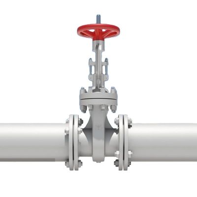 Customized Service Flanged Cast Iron Gate Valve with Metal Drain and Stop Structure