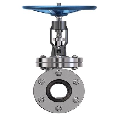 Customized Service Flanged Cast Iron Gate Valve with Metal Drain and Stop Structure