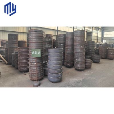 6mm 800mm Cold Pressing Tank Head Forged Dish Cone Shaped Head with Hexagon Head Code