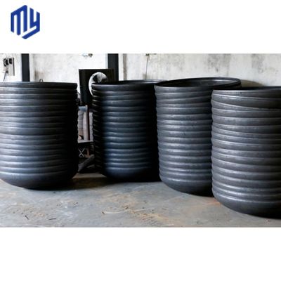 6mm 800mm Cold Pressing Tank Head Forged Dish Cone Shaped Head with Hexagon Head Code