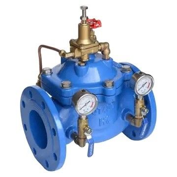 Efficiently Designed Pressure Reducing Valve with Gage Relief Control Valve Relief Valve