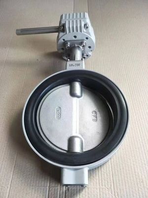 Customized Service Standard Aluminium Alloy Body Two-Pieced Shaft Wafer Butterfly Valve