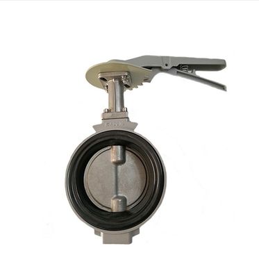 BUTTERFLY Design Aluminium Alloy Wafer Butterfly Valve with Ductile Iron Body Material