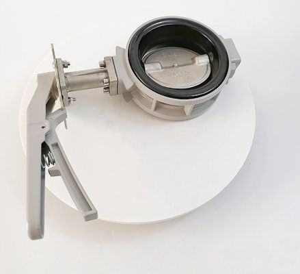 BUTTERFLY Design Aluminium Alloy Wafer Butterfly Valve with Ductile Iron Body Material
