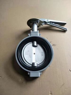 Double Shaft/Stem Disc Manual/Motorized Aluminum Alloy Butterfly Valve Customized Service