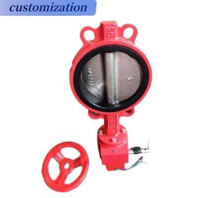 Diaphragm Structure Hydraulic Type 4 Inch Manual Butterfly Valve for Process Control