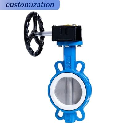 Diaphragm Structure Hydraulic Type 4 Inch Manual Butterfly Valve for Process Control
