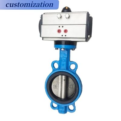Diaphragm Structure Hydraulic Type 4 Inch Manual Butterfly Valve for Process Control