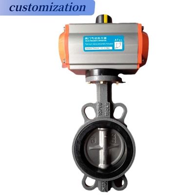 Diaphragm Structure Hydraulic Type 4 Inch Manual Butterfly Valve for Process Control