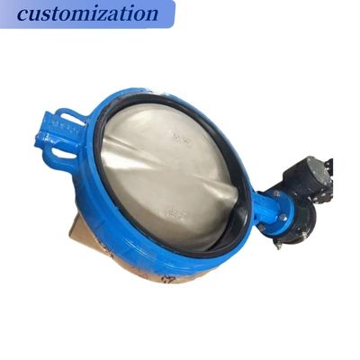 Diaphragm Structure Hydraulic Type 4 Inch Manual Butterfly Valve for Process Control