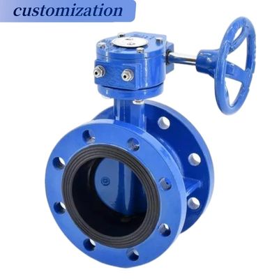 Hard Butterfly Valve for Normal Temperature Media Pneumatic Control Operation System