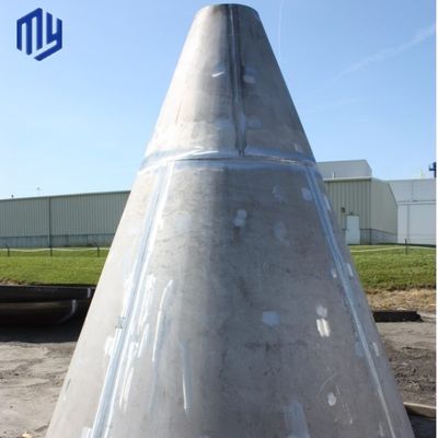 Stainless Steel Conical End Tank Ends for Boiler Heater Parts ASME SS304/316/S235JR