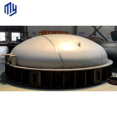ASME Standard Carbon Steel Stainless Steel Elliptical Spherical Dished Head for Tanks