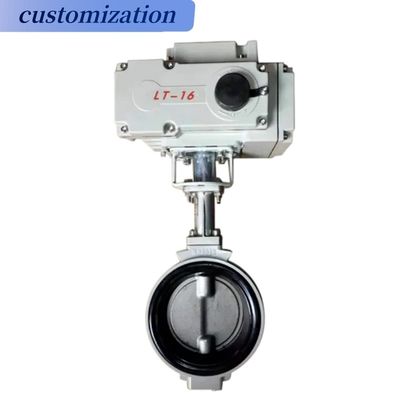Medium Temperature Aluminum Handwheel Butterfly Valve with Diaphragm Structure Design