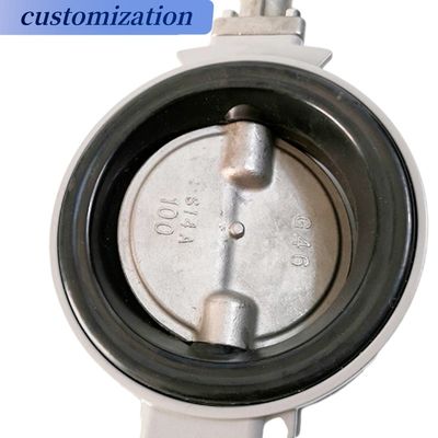 Medium Temperature Aluminum Handwheel Butterfly Valve with Diaphragm Structure Design