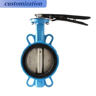 Cast Iron Butterfly Valve Ideal for Low Temperature Control in Wafer Center Operations