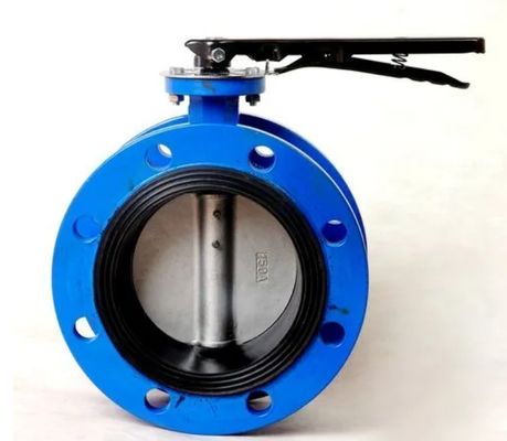 Oil Media Hard Flange Butterfly Valve with Customizable Port Size and Eccentric Design