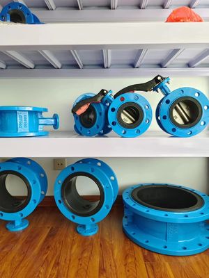 Oil Media Hard Flange Butterfly Valve with Customizable Port Size and Eccentric Design