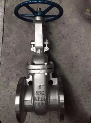 Long Manual Gate Valves Ss Body and Disc for Flanged/Welded Full Bore Applications