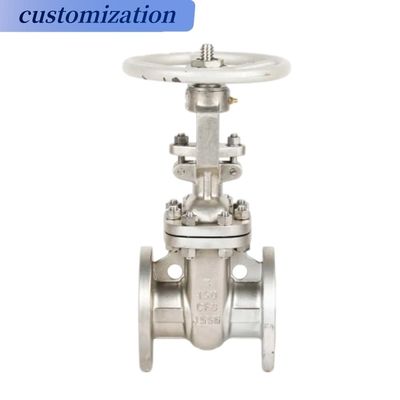 Gas Media Handwheel Rising Stem Resilient Seated Hard Seal Gate Valves and Fitting OEM
