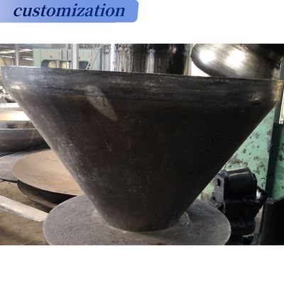 Customized Size Conical Head for Connecting the Cylinder in Elliptical Construction