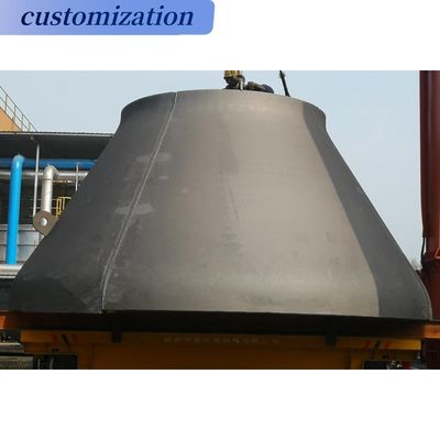 Customized Size Conical Head for Connecting the Cylinder in Elliptical Construction