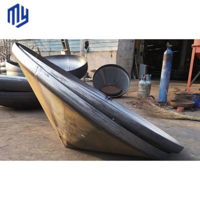 Customized Welded Mild Steel Conical Dished Ends Cone Head for Concrete Mixing Machine