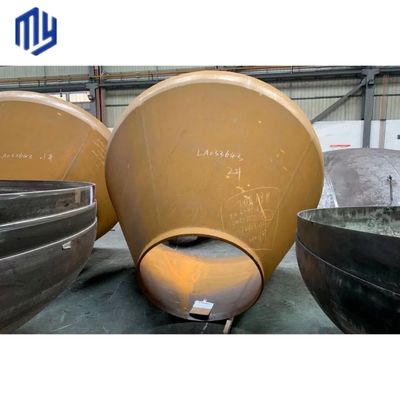 Customized Welded Mild Steel Conical Dished Ends Cone Head for Concrete Mixing Machine