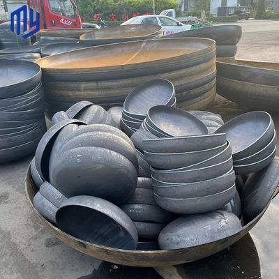 Customized Welded Mild Steel Conical Dished Ends Cone Head for Concrete Mixing Machine