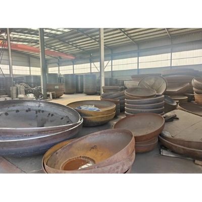 Welding Connection Carbon Steel Pressure Vessel Tank Circle Head Hemispherical Dished Ends