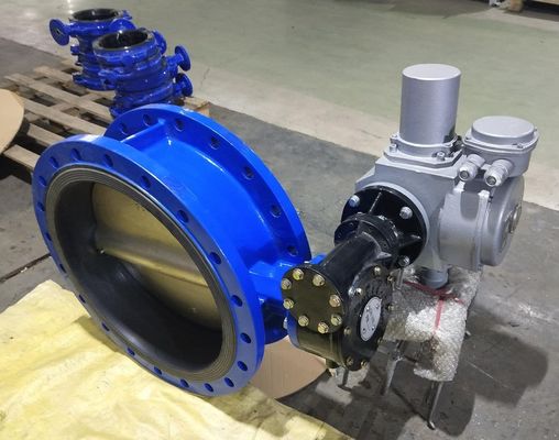ANSI DIN BS Standard Double Flange Butterfly Valve for Customized Applications