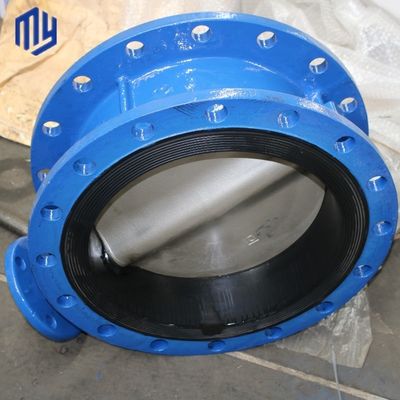 Industrial DN600 PN10 PN25 NBR Seat Electric Butterfly Valve Double Flanged Quick Open