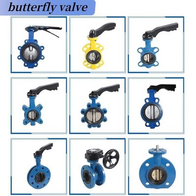 Excellent Lever Operated Full PTFE Lined Concentric DIN BS Control Butterfly Valve