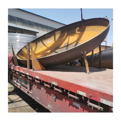 Welded Connection Stainless Steel Elliptical Dished Seal Head Ends Cap for ODM Support