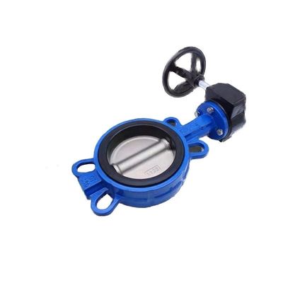 Customized Ductile Iron Resilient Seated Wafer/Lug Type Butterfly Valve OEM Port Size