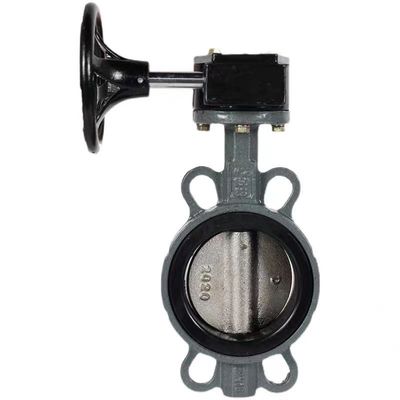 Customized support ODM EPDM Lined Pneumatic Actuator Wafer Type Control Butterfly Valve