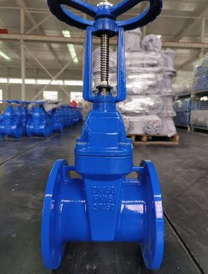 200psi DN200 pn16 GGG50 Rubber EPDM Resilient Seat Bolts Bonnet Gate Valve for Water