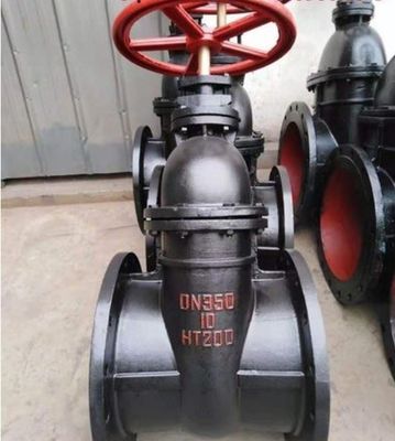 Industrial 8 Inch Ductile Iron Gate Valve with Metal Seal and ANSI Flanged Connection