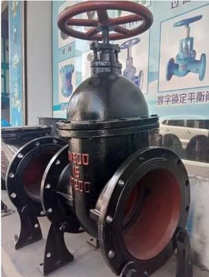 Industrial 8 Inch Ductile Iron Gate Valve with Metal Seal and ANSI Flanged Connection