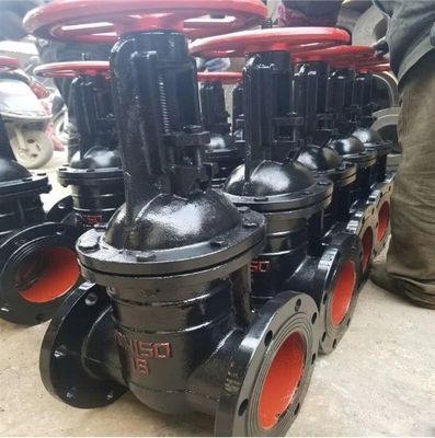 Industrial 8 Inch Ductile Iron Gate Valve with Metal Seal and ANSI Flanged Connection