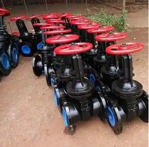 Industrial 8 Inch Ductile Iron Gate Valve with Metal Seal and ANSI Flanged Connection
