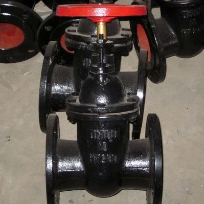 Industrial 8 Inch Ductile Iron Gate Valve with Metal Seal and ANSI Flanged Connection