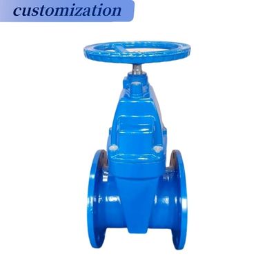Customized Dutile Iron Flanged Soft Seal Py16 Gate Valve with Manual Operated Function