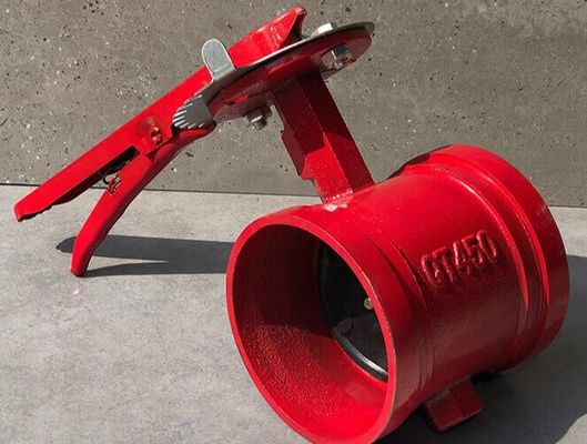 Fire System 300Psi Grooved Butterfly Valve with Signal Customized to Your Requirements