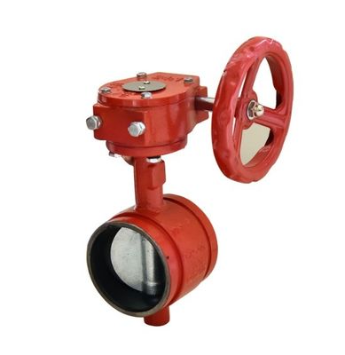 Fire System 300Psi Grooved Butterfly Valve with Signal Customized to Your Requirements