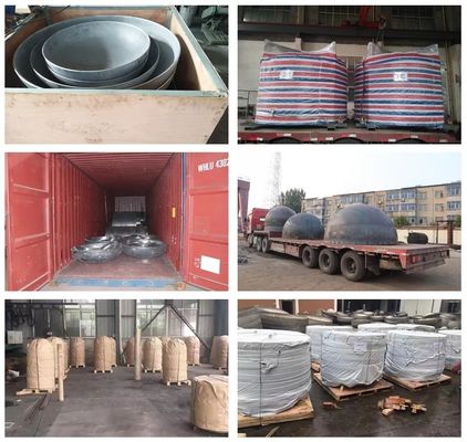ASME Standard Circle Water Storage and Pressure Dish Head for Chemical Containers