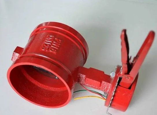 Cast Iron/Steel CF8/CF8m Manual Grooved Butterfly Valve with Durable Manual Operation