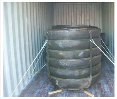 Circle-Shaped Steel Forged Pressure Vessel Dish Head for Industrial Applications