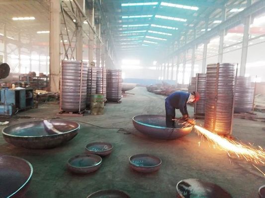 Customized Support for Forged and Industrial Flat Bottom Flanging Iron Dished Head