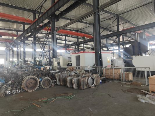 Dn1200 Double Flange Resilient Seated Butterfly Valve with Customer's Requirements